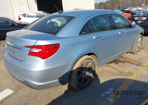 2012 Chrysler 200 Touring из США, поврежденный, VIN 1C3CCBBGXCN160621